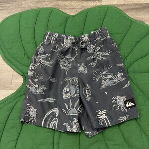 Quiksilver Swims Trunk Boys 6 Printed Beach Pool